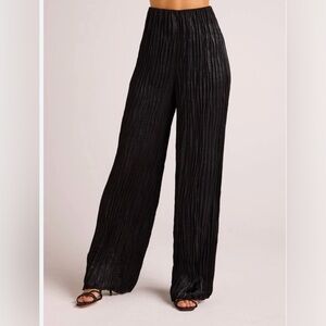 Bella Dahl Charcoal Wide Leg Pants